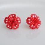 Red Ribbon Flower 